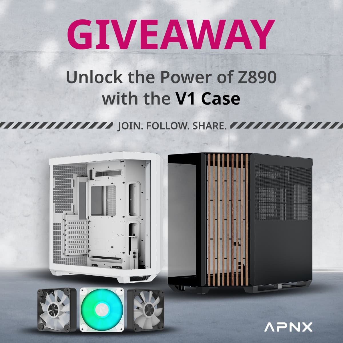 PC Gear Upgrade Giveaway V1 - APNX | Build Your Story